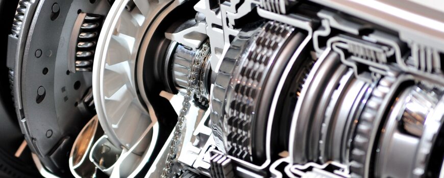 Gearbox and Clutch Cross-section